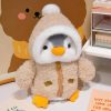 Cute Fluffy Penguin Plush Toy - Adorable Sleep Companion & Gift