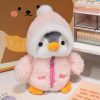 Cute Fluffy Penguin Plush Toy - Adorable Sleep Companion & Gift