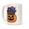 Cute Halloween Cat Coffee Mug