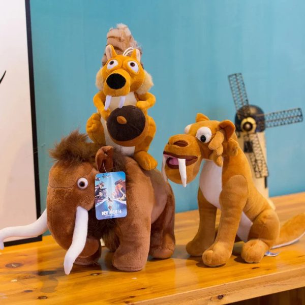 Cute Ice Age Squirrel Plush Pillow - Soft Comfort for Home & Office
