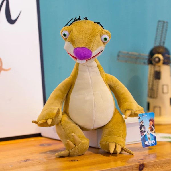 Cute Ice Age Squirrel Plush Pillow - Soft Comfort for Home & Office