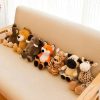 Cute Jungle Animal Plush Doll 25cm