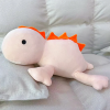 Cute Pink Dinosaur Weighted Plush Toy - Soft Sleep Pillow for Kids