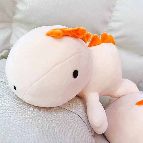 Cute Pink Dinosaur Weighted Plush Toy - Soft Sleep Pillow for Kids