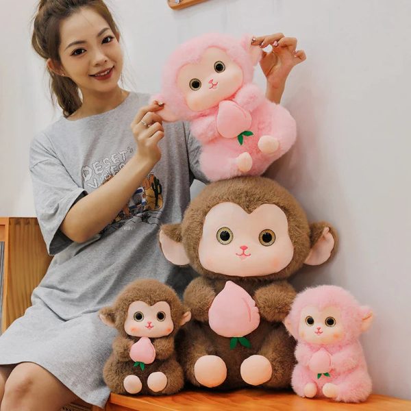 Cute Plush Monkey Toy for Kids Couples Valentine Gift