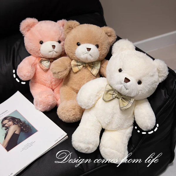 Cute Plush Teddy Bears - Soft Stuffed Animal Gifts for Kids & Home Decor
