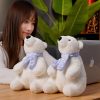 Cute Polar Bear Plush Toy with Scarf Soft Stuffed Gift