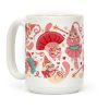 Cute Princess Cat Pattern Coffee Mug