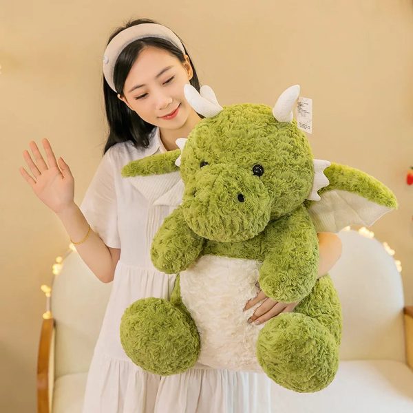 Cute Pterosaur Plush Toy - Adorable Flying Dinosaur Pillow for Kids