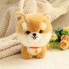 Cute Puppy Plush Toy Soft Husky and Corgi Dolls for Kids