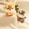 Cute Puppy Plush Toy Soft Husky and Corgi Dolls for Kids