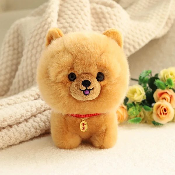 Cute Puppy Plush Toy Soft Husky and Corgi Dolls for Kids