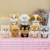 Cute Puppy Plush Toy Soft Husky and Corgi Dolls for Kids