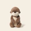 Cute Sea Otter Plush Toy - Fluffy Soft Doll for Kids' Birthday Gift