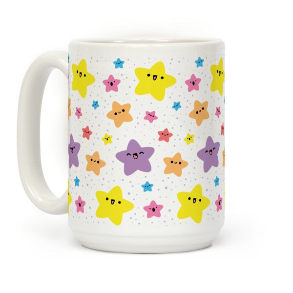 Cute Stars Pattern Coffee Mug