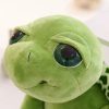 Cute Super Green Big Eyes Plush Tortoise Toy - Perfect Baby Gift!