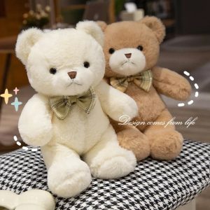 Cute Teddy Bear Plush Toy Soft Stuffed Bear for Kids