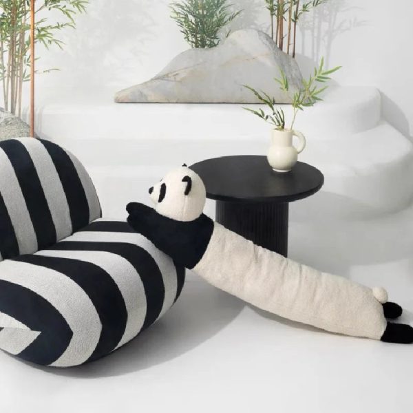 Dachshund Plush Pillow - Lifelike Long Dog Cushion for Home Decor