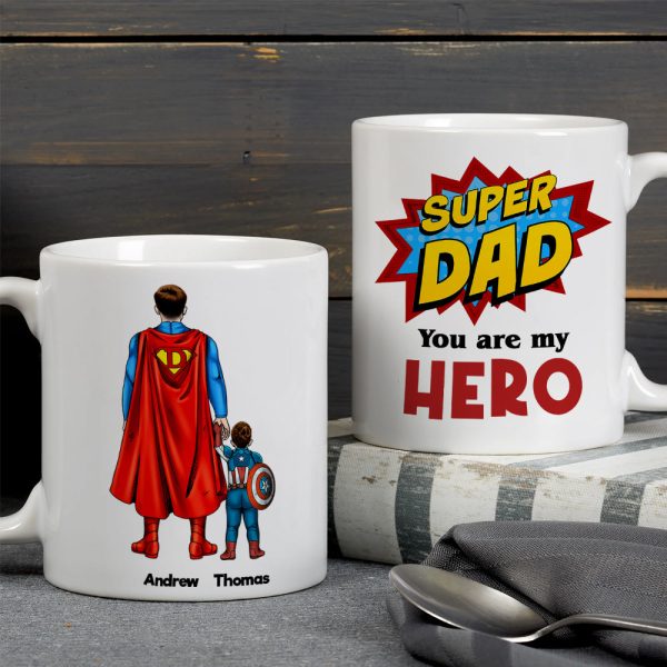 Dad 04HUDT170423TM Personalized White Mug