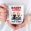 Dad And Daughter, Love You Can Feel - Family Personalized Custom Mug - Father's Day, Gift For Dad, Grandpa