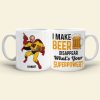 Dad Beer DR-WHM-01dnqn100523 Personalized Coffee Mug