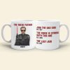 Dad Coffee Mug With Personalized Kids' Birth Coffee Mug 01qhqn120423tm