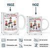 Dad Grandpa I Smile Because You Are My Daughters Sons Grandkids - Personalized Mug