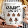 Dad Grandpa Mom Grandma Little Sh*t Personalized 3D Inflated Printed Mug