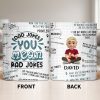 Dad Jokes You Mean Rad Jokes - Personalized Custom Coffee Mug - DAD284_MG