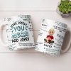 Dad Jokes You Mean Rad Jokes - Personalized Custom Coffee Mug - DAD284_MG