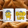 Dad Life, Gift For Dad, Personalized Mug, Dad And Kid Mug, Father's Day Gift 05DNHN050523