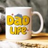Dad Life, Gift For Dad, Personalized Mug, Dad And Kid Mug, Father's Day Gift 05DNHN050523