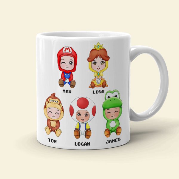 Dad Little Squad 04huti300523hh Personalized Coffee Mug