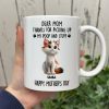 Dad Mom Thanks For Picking Up My Poop And Stuff Personalized White Mug Gift For Cat Lovers CH07 895240