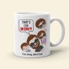Dad That's Our Secret! Personalized Coffee Mug