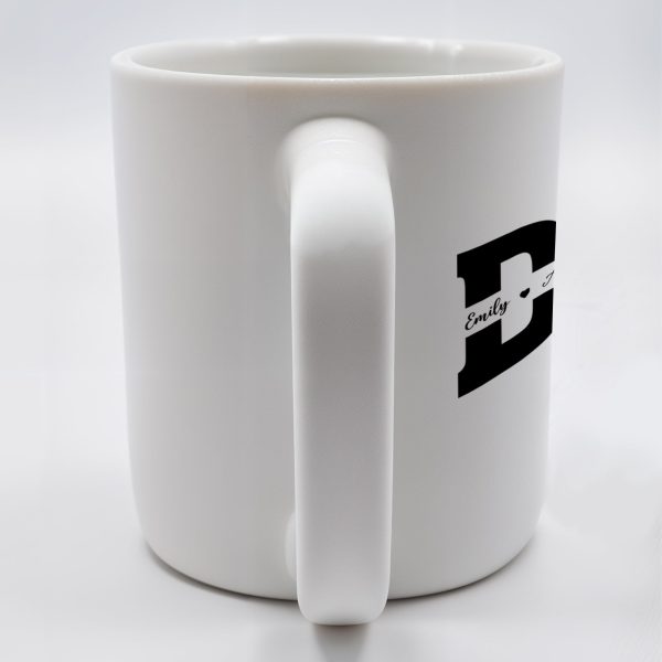 Dad The Man, The Legend, The Heart Of Our Family Mug - Personalized Custom Coffee Mug - DAD025_MG