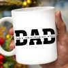 Dad The Man, The Legend, The Heart Of Our Family Mug - Personalized Custom Coffee Mug - DAD025_MG