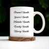 Dad The Man The Myth The Legend Custom Mug - Personalized Custom Coffee Mug - DAD024_MG
