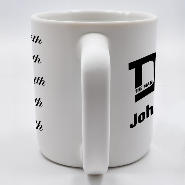 Dad The Man The Myth The Legend Custom Mug - Personalized Custom Coffee Mug - DAD024_MG