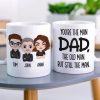 Dad The Old Man But Still The Man Personalized Dad Coffee Mug Gift For Dad