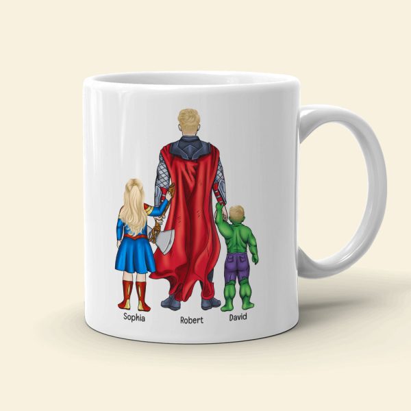 Dad You Are Super Personalized Coffee Mug DR-WHM-06dnqn180523tm
