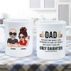 Dad You Don't Have Ugly Children, Funny Father's Day Gift From Daughter And Son, Personalized Mug