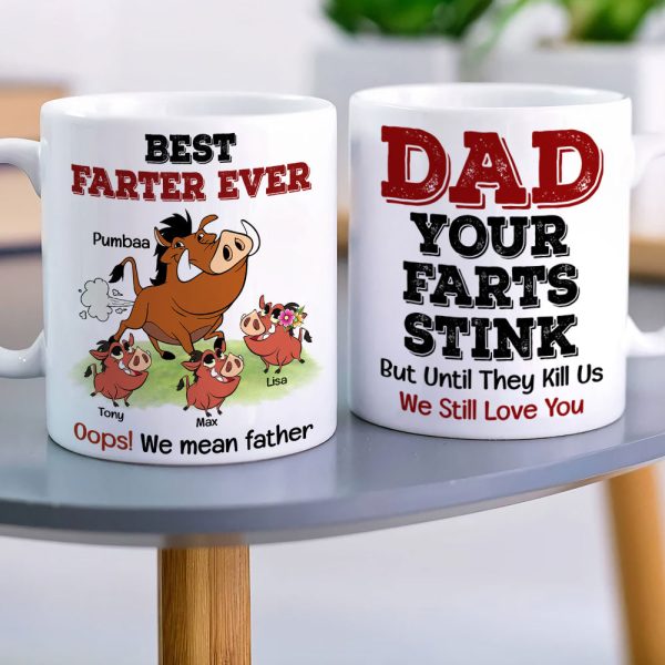 Dad Your Farts Stink Personalized Coffee Mug 05DNTI060623