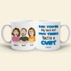 Dad You're My Hero But Mum Thinks You're A Cunt Personalized Mug Gift For Dad