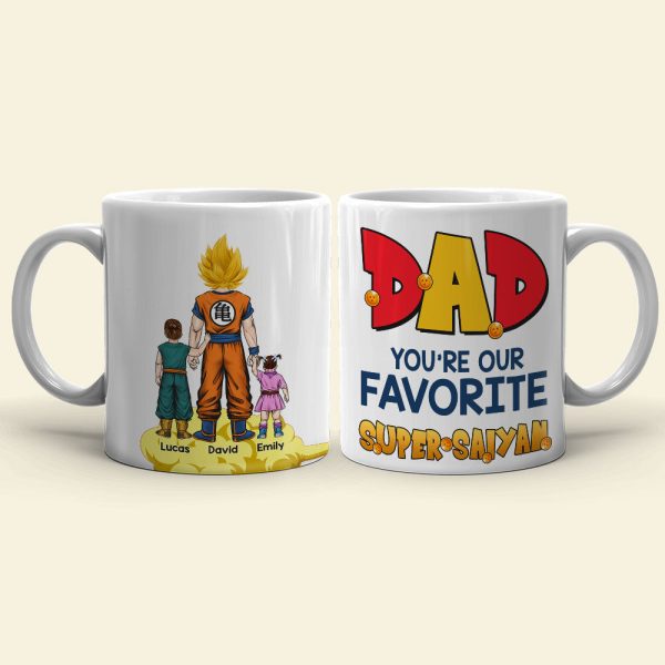 Dad You're Our Favorite Personalized Mug DR-WHM-01DNTI190523HH