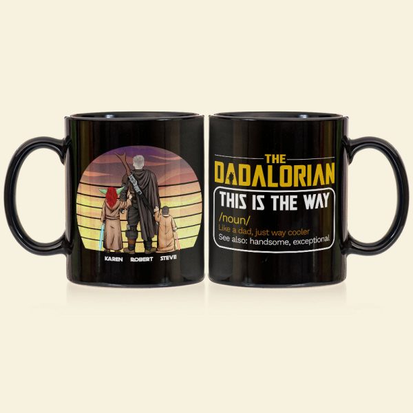 Dadalorian Personalized Coffee Mug 03DNPO090523HH