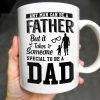 Daddy And Daughter Bond, Special Dad Silhouettes - Personalized Custom Coffee Mug - DAD138_MG