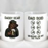 Daddy Bear Dad Bod Working On My Six Pack Personalized Custom Family Mug C322