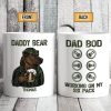 Daddy Bear Dad Bod Working On My Six Pack Personalized Custom Family Mug C322