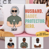 Daddy Husband Hero Family Coffee Mug
